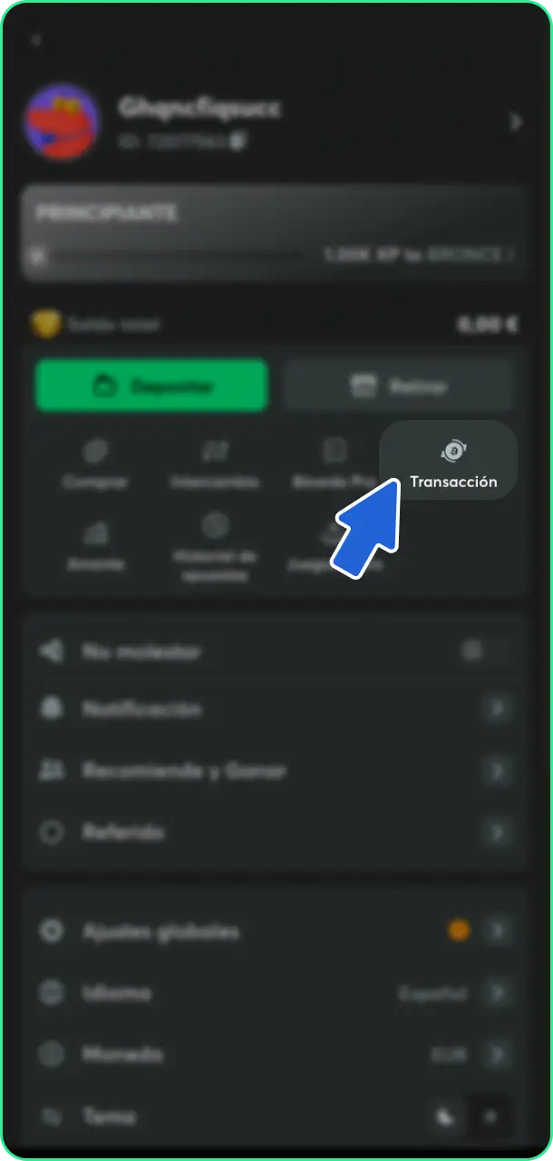 Verifica el estado final y revisa los límites fijados en las instrucciones de depósito en BC Game.