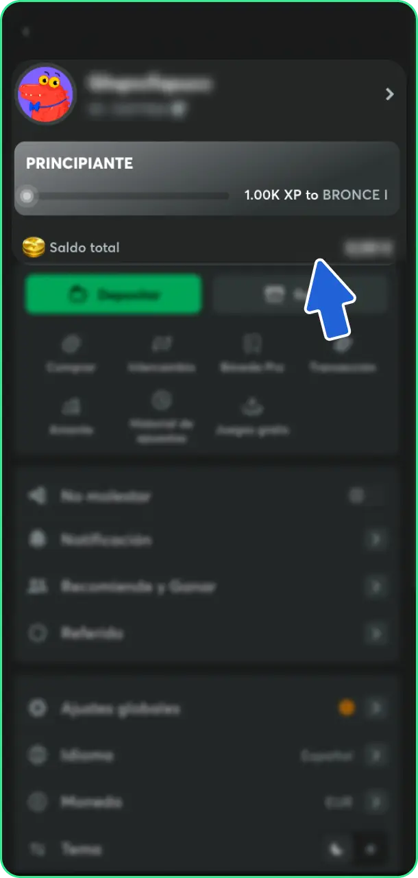 Accede a tu saldo disponible y realiza apuestas al iniciar sesión en BC Game.